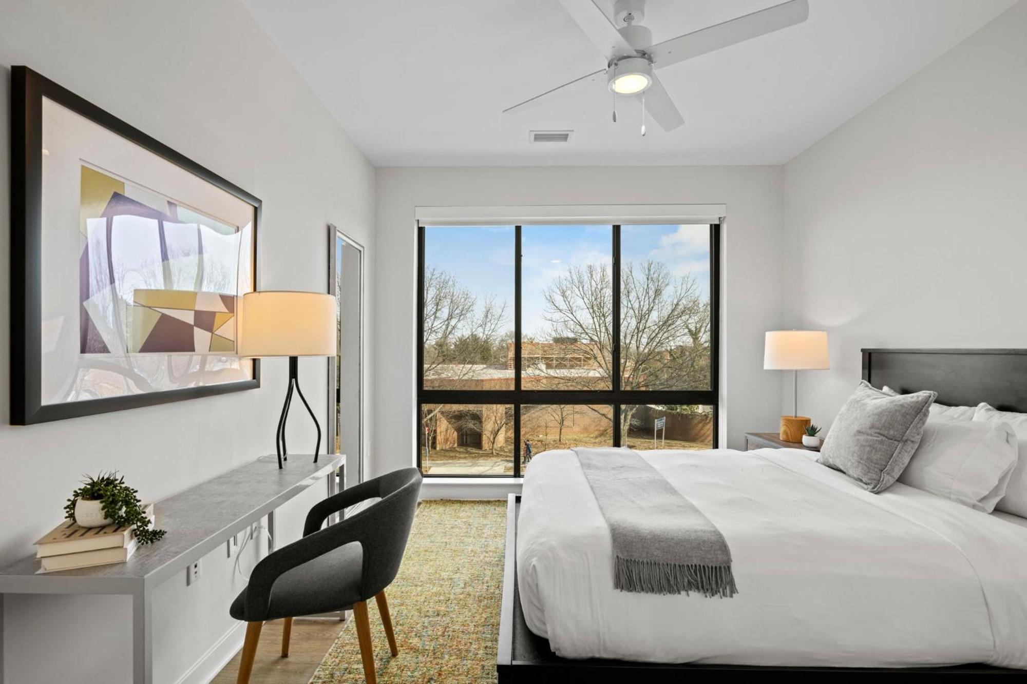 Apartamento Placemakr Cathedral Heights Washington Habitación foto